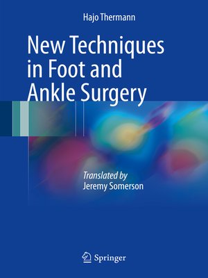 cover image of New Techniques in Foot and Ankle Surgery